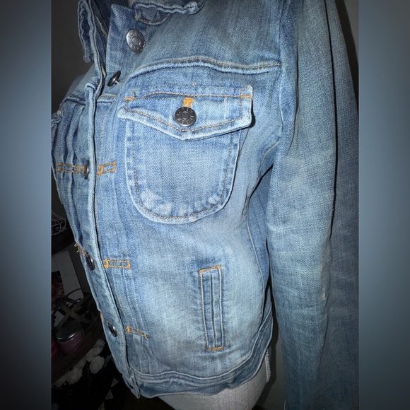 J Crew Denim Jacket size XS VGUC - Picture 5 of 9